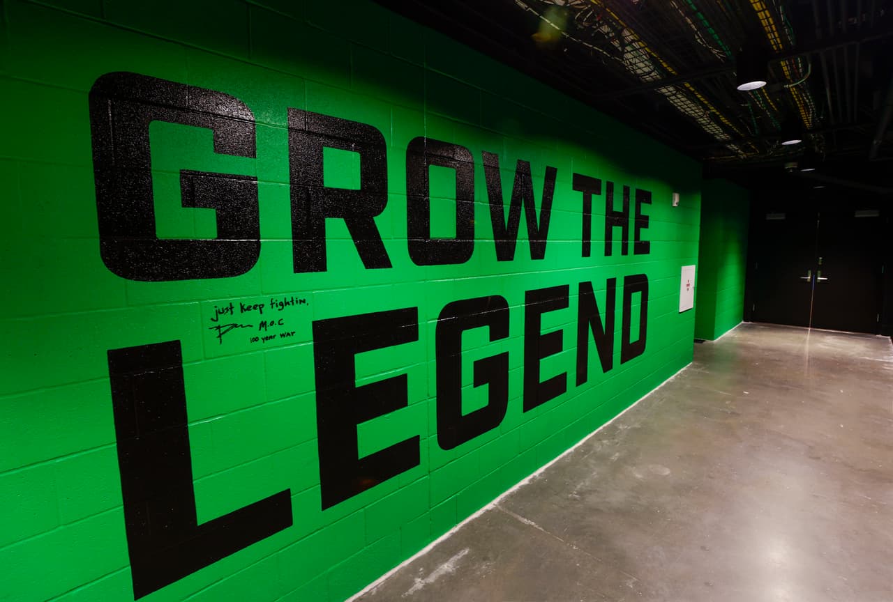'Haz crecer la leyenda' es la frase que leerán los jugadores de Austin FC cuando entren al túnel que conduce al terreno de juego del Q2 Stadium.
<br>