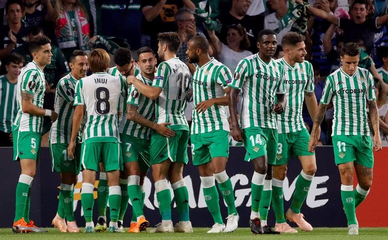Al gol de Sanabria se sumaron el argentino Giovani Lo Celso y el de Crisstian Tello para el 3-0 de Betis, que se impuso así contra F91 Dudelange en el grupo F de la Europa League.