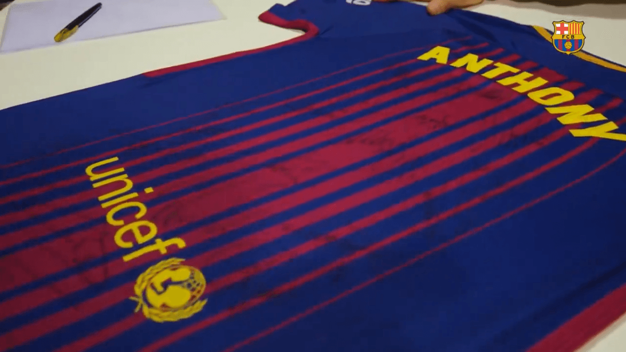 Con su nombre en el dorso, Anthony Borges es merecedor de este y muchos homenajes más.