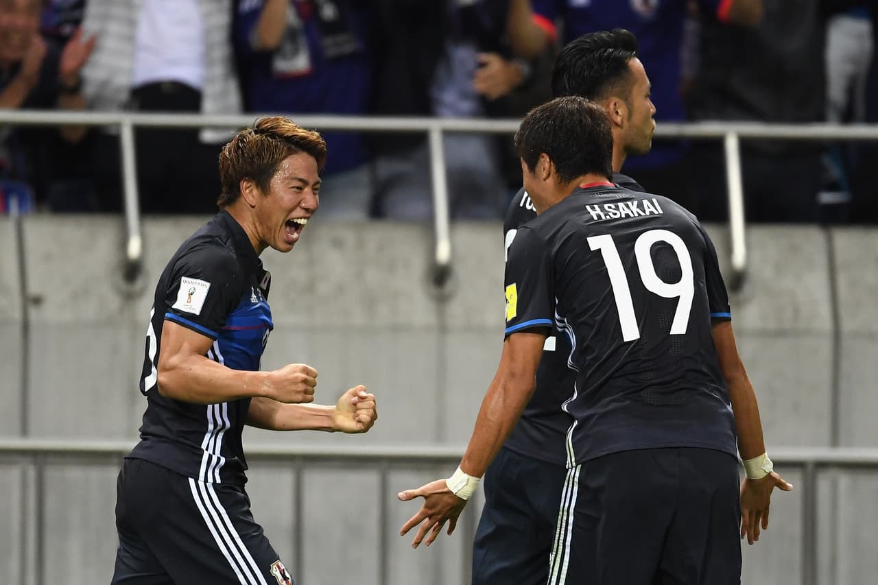 Celebraba toda la parcial nipona, que se acercaba aún más a Rusia 2018.