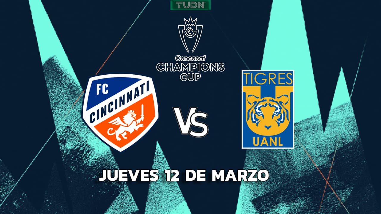 Horario y dónde ver Cincinnati vs. Tigres, Ida de Octavos de Final de Concachampions