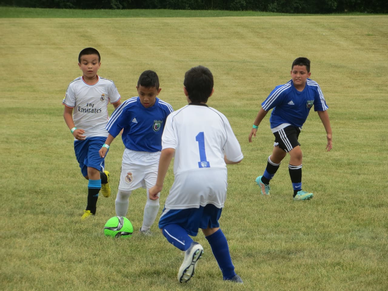 Los jugadores de la categoría infantil dieron cátreda de juego bonito en Copa Univision 2015.