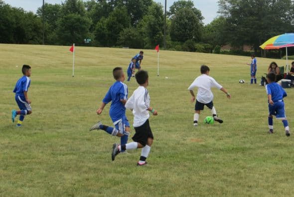 Los jugadores de la categoría infantil dieron cátreda de juego bonito en Copa Univision 2015.