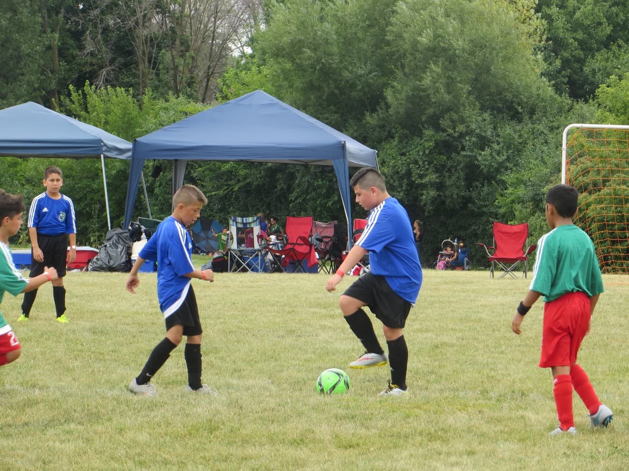 Los jugadores de la categoría infantil dieron cátreda de juego bonito en Copa Univision 2015.