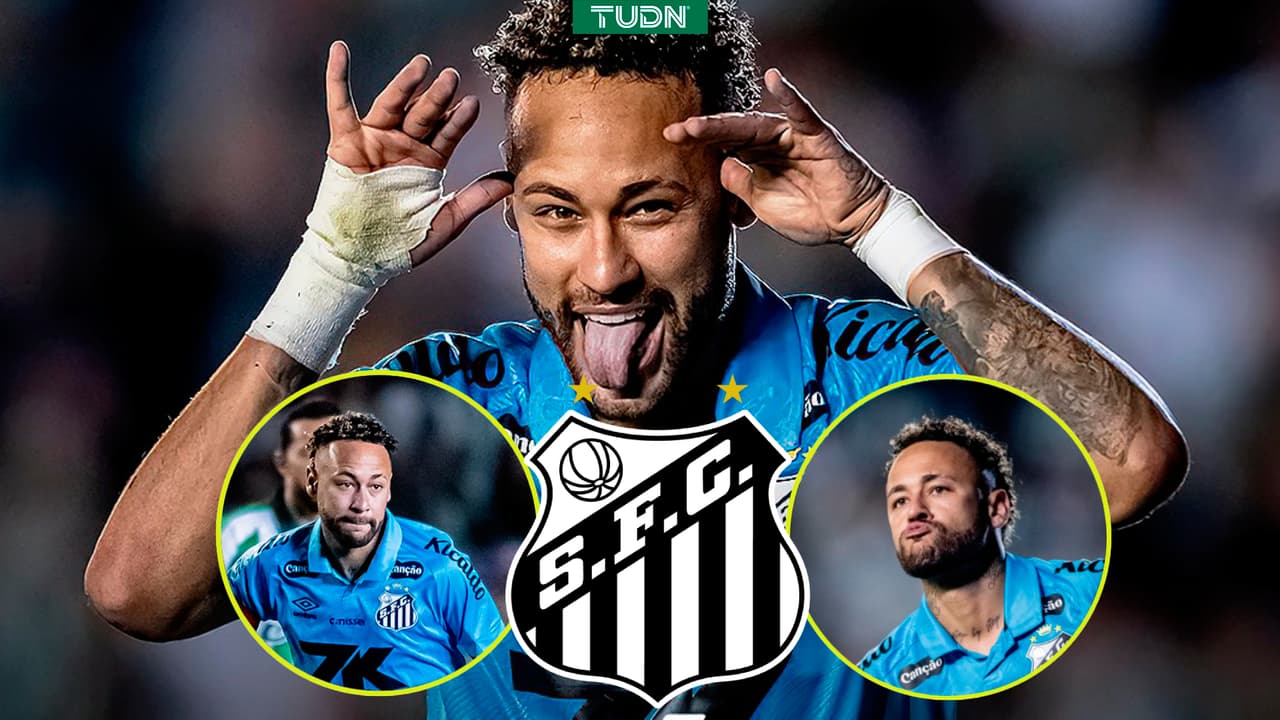Neymar brilla y marca histórico Hat-Trick con Santos