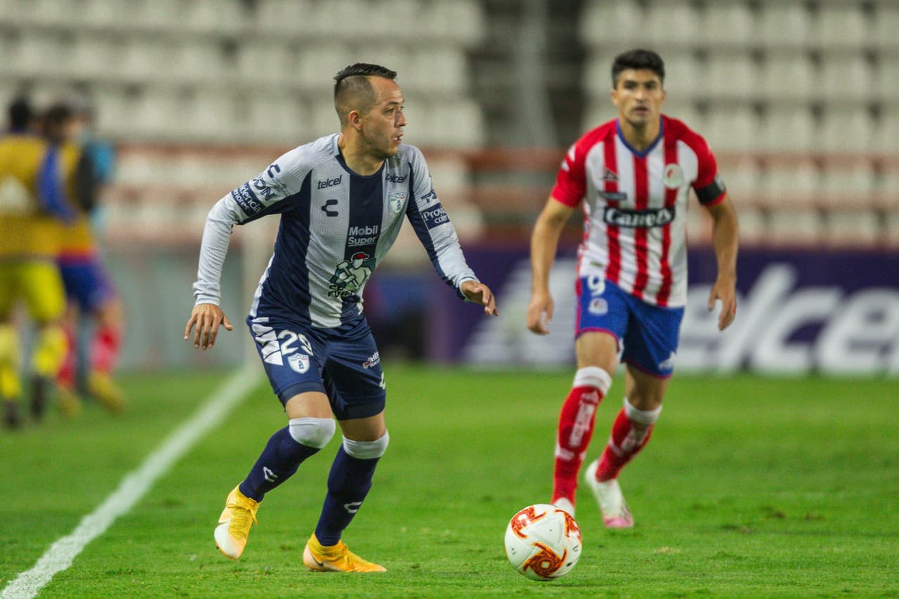 Atlético San Luis sufre en su visita a los Tuzos y con Hat Trick de Victor Dávila el Pachuca vence 3-1 a los potosinos.