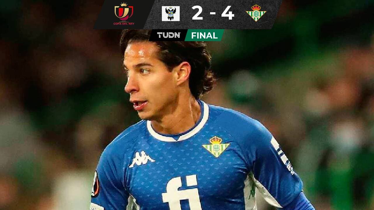 El Betis, con gol de Diego Lainez, avanzó en la Copa del Rey 