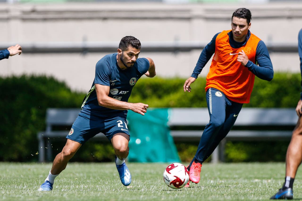 Henry Martín iría de inicio con América ante Toluca en la Copa GNP pot México.