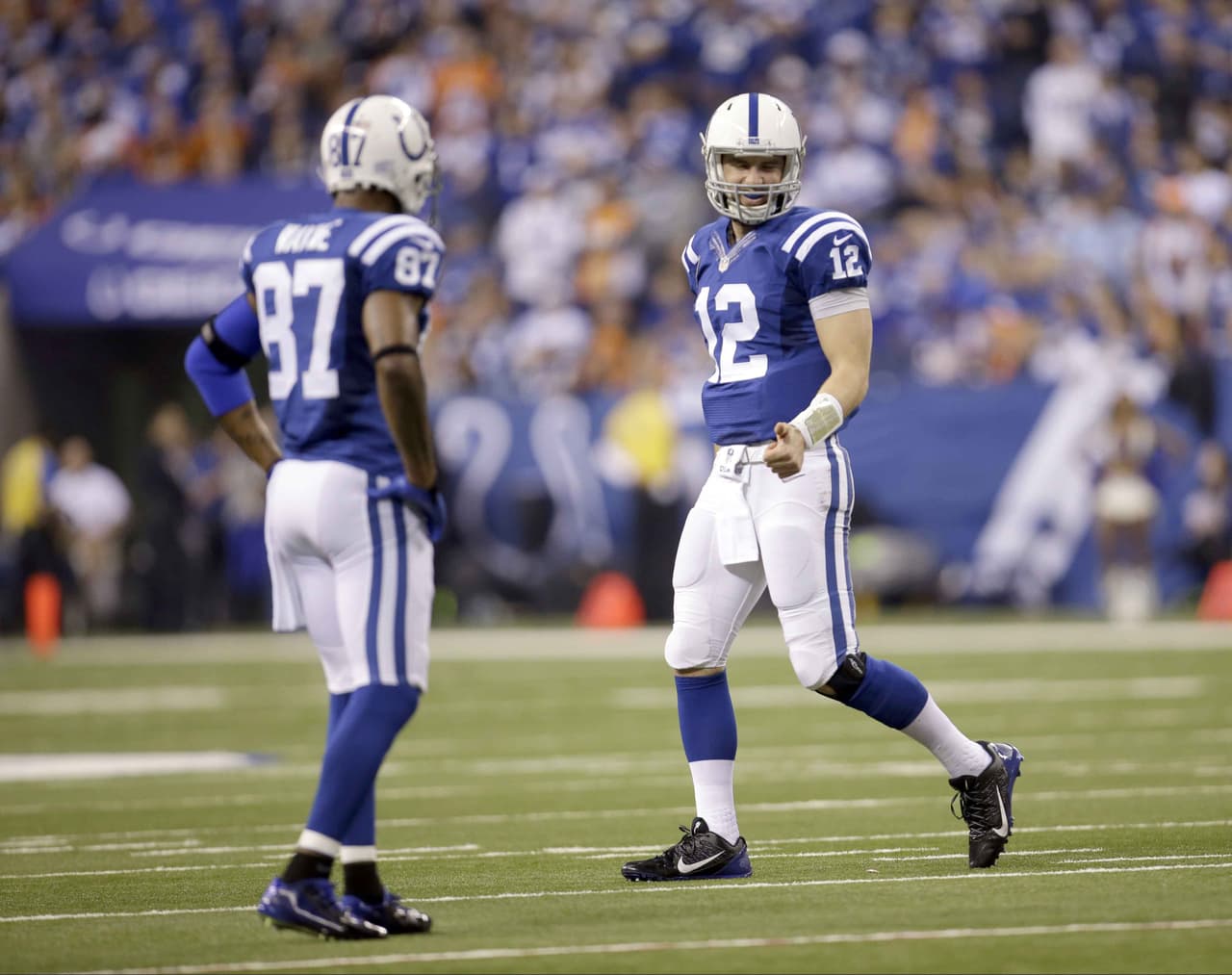 Andrew Luck: Reggie Wayne no es un traidor, ex uno de los grandes Colts de la historia