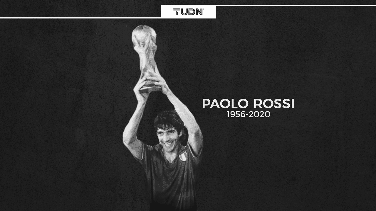 Muere Paolo Rossi, campeón del mundo con Italia en 1982