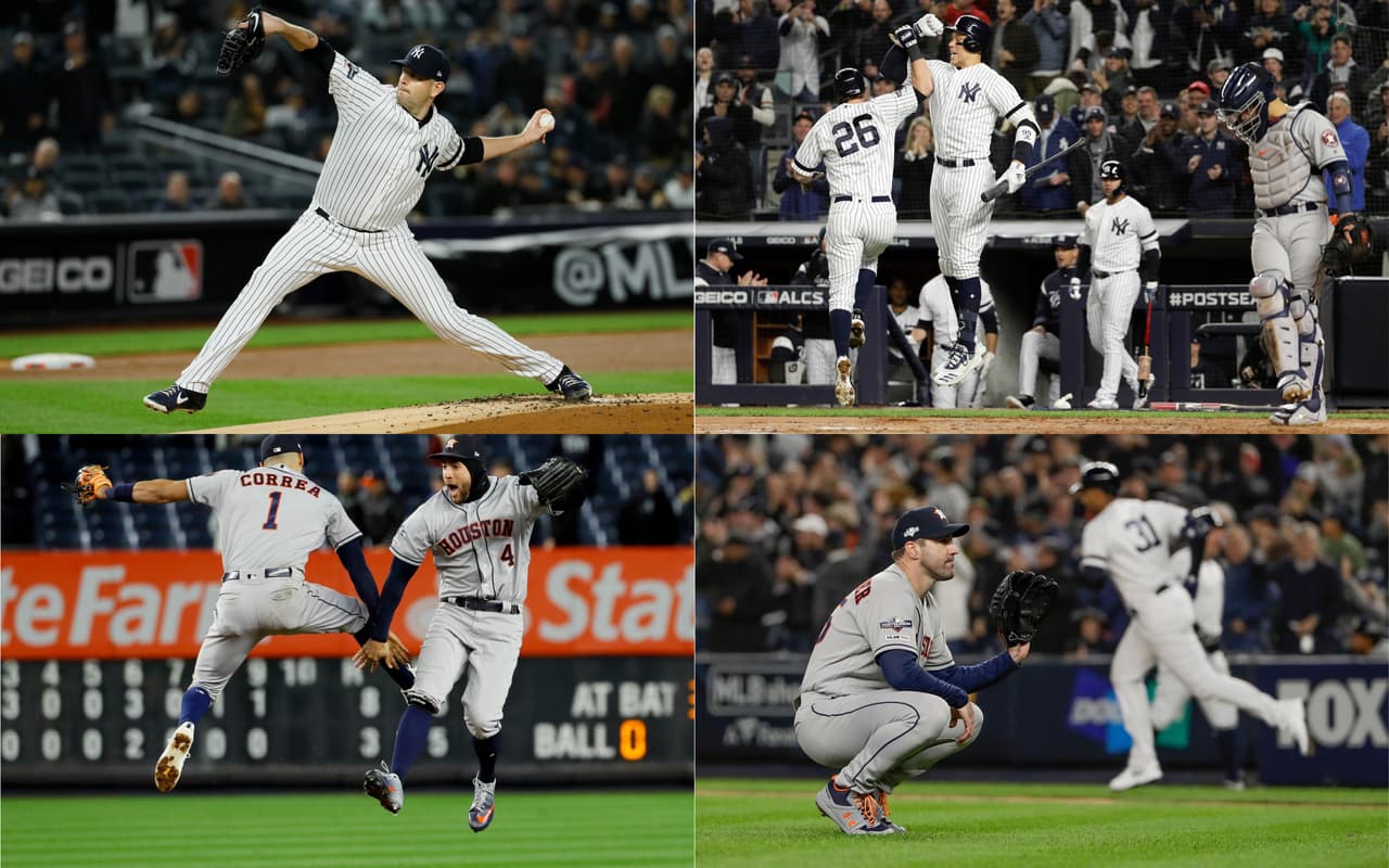 Los Yankees aprietan en casa y se ponen 2-3 en la serie frente a los Astros.
