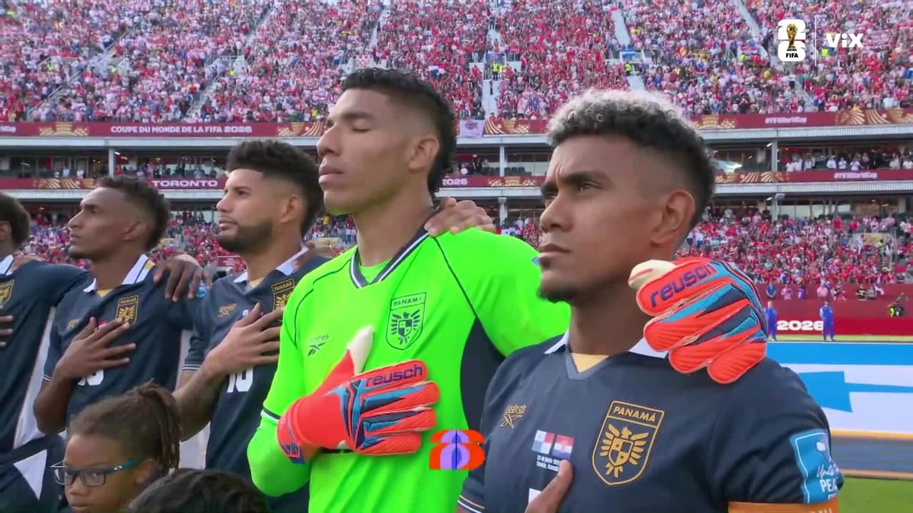 ¡Se interpretan los himnos de Panamá y Croacia! Desde Toronto, Canadá