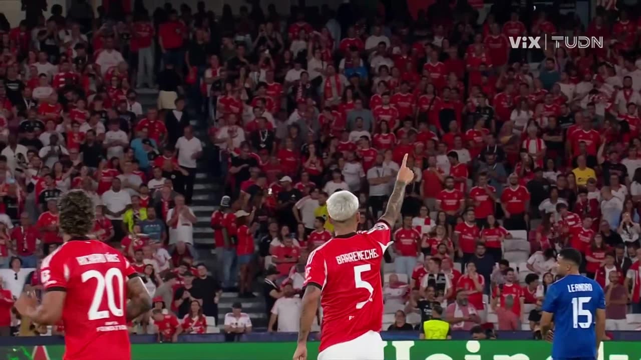 ¡Rápido! Enzo inaugura el marcador para Benfica en la Champions