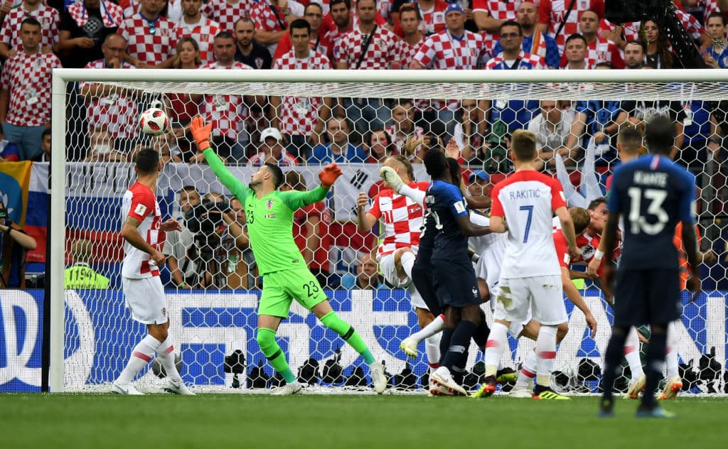 Mandzukic marcó el primer autogol en la historia de las finales en un Mundial  