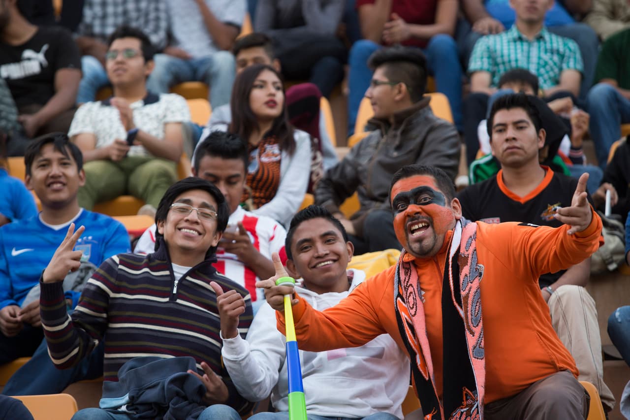 El público de Oaxaca vivió la fiesta desde muy temprano en las tribunas con el sueño de ser el rey del Apertura 2017 en el Ascenso mexicano.