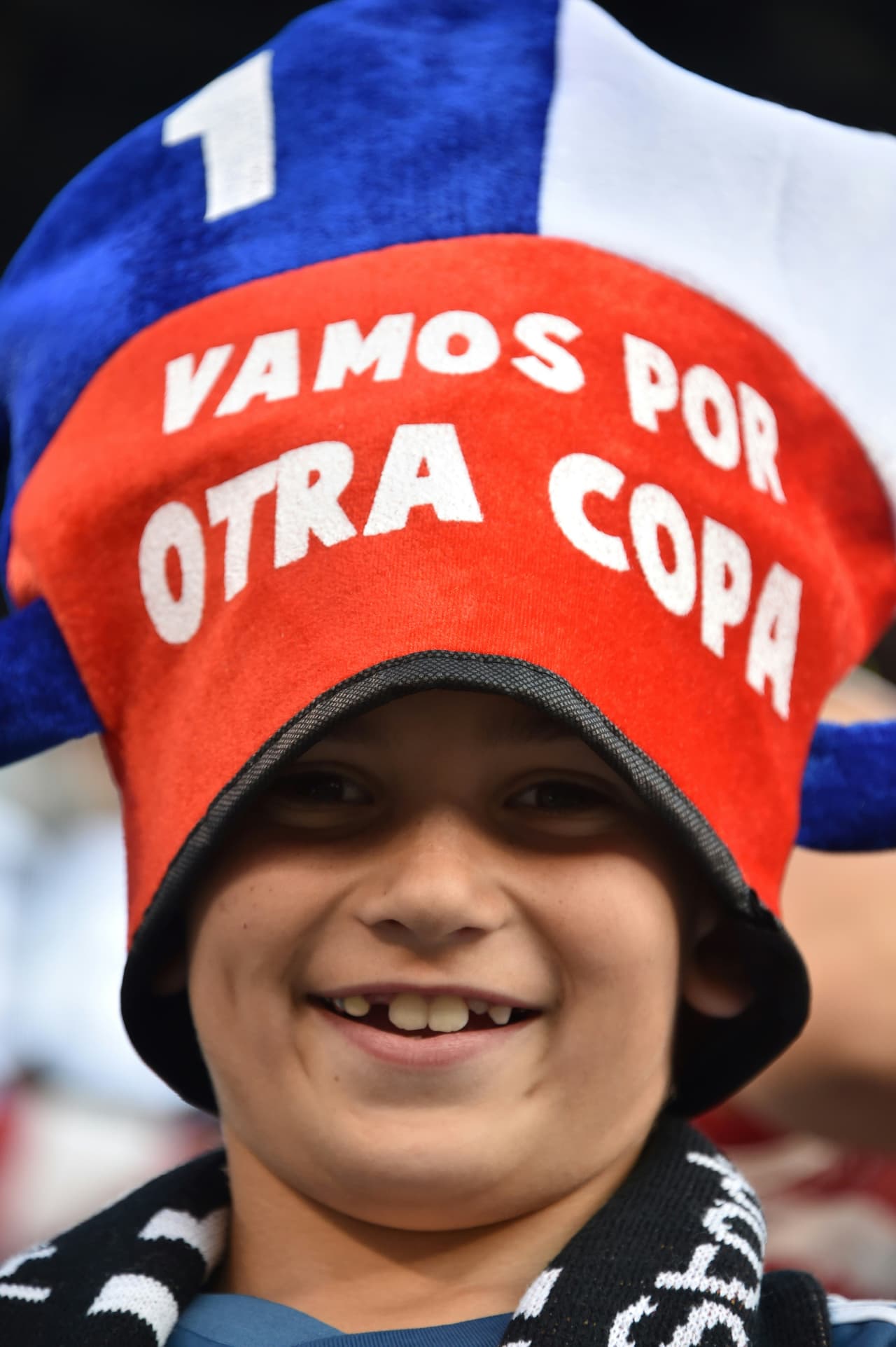 Los aficionados derrocharon pasión en la final del Argentina vs. Chile en el MetLife Stadium de Nueva York.