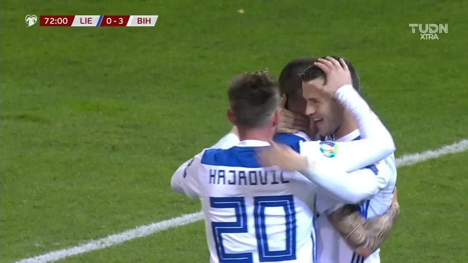 ¡GOOOL! Armin Hodzic anota para Bosnia and Herzegovina