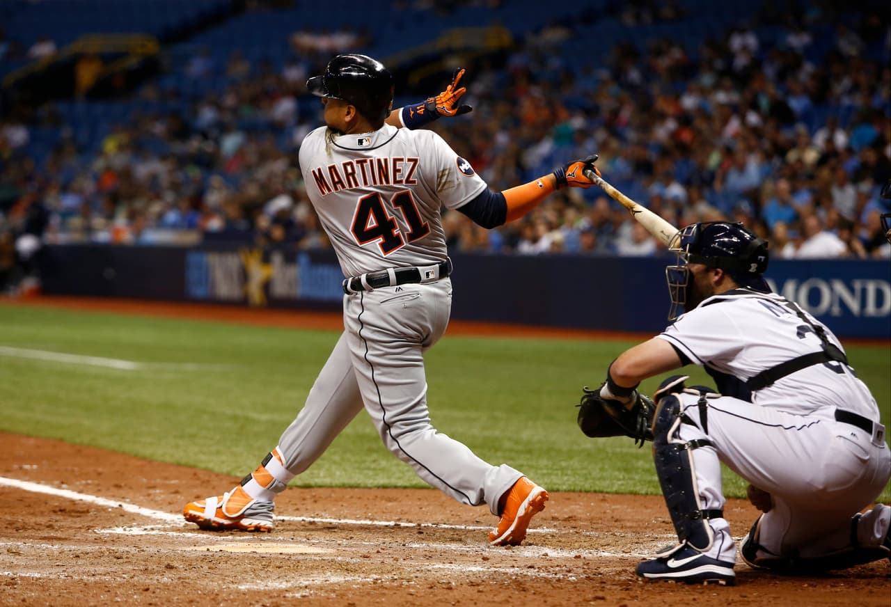 DET 7 – 8 TB: Por Detroit, Victor Martínez y Miguel Cabrera produjo un par de carreras cada uno.