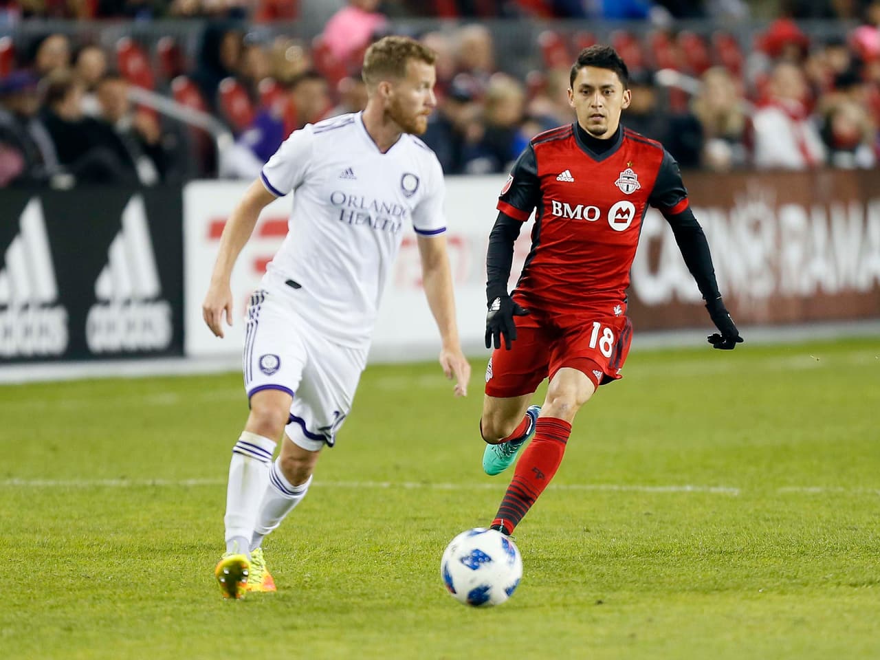 Oriol Rosell, Marco Delgado Orlando City v Toronto FC