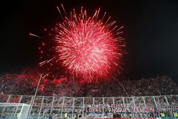 El estadio de los argentinos fue una verdadera fiesta llena de color, alegría y festejos.