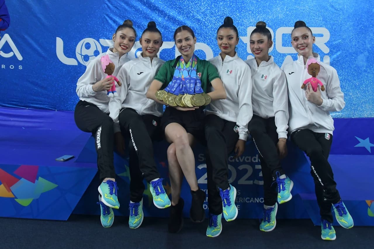 Selección Mexicana de Gimnasia Rítmica, a salvo de la guerra en Israel