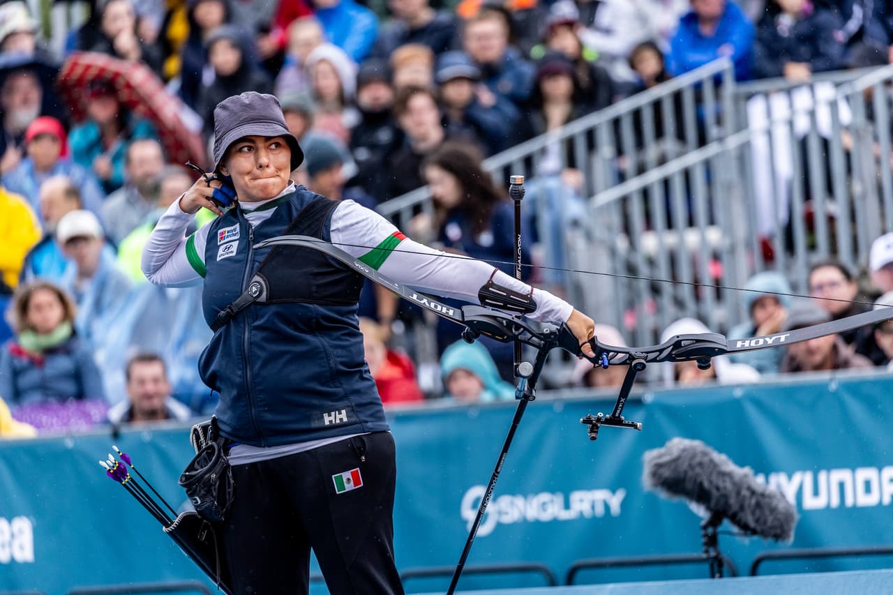 Alejandra Valencia, arquerista mexicana en Berlín 2023