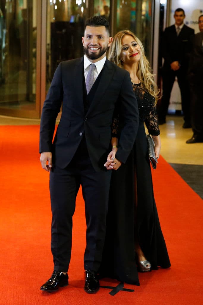 Agüero entabló una relación con Karina 'Alias La Princesita', con quien duró cinco años pero con quien terminó a mediados de 2017.