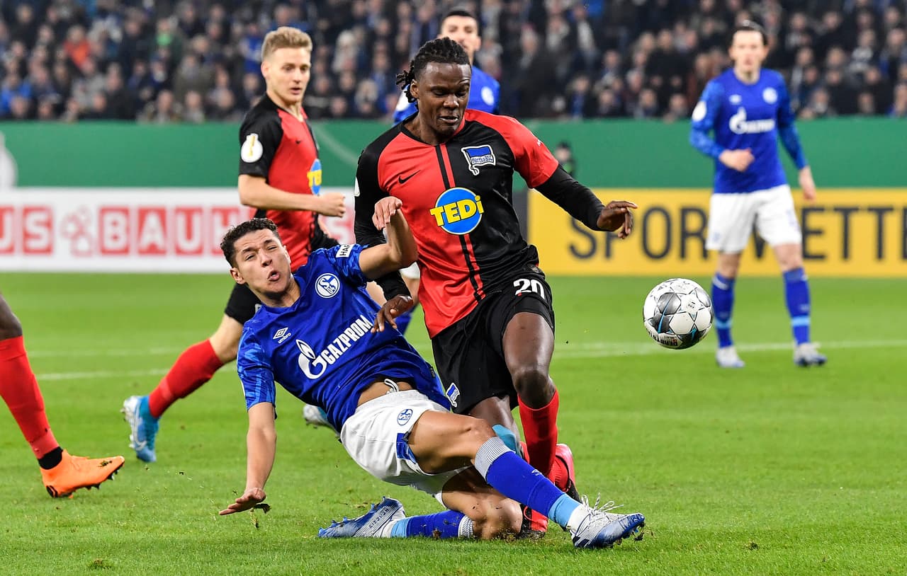 Hertha BSC Berlin 2-2 FC Schalke 04.