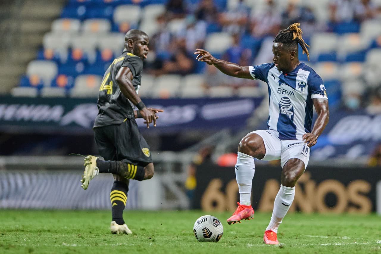 Con doblete de Maximiliano Meza y gol de Miguel Layún, Monterrey vence 3-0 al Columbus Crew y gracias al marcador global de 5-2, los regios toman su lugar entre los mejores cuatro del torneo.