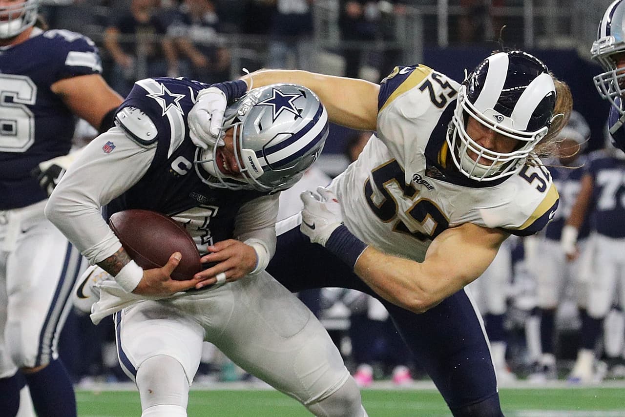 Dak Prescott lanza dos touchdowns y Elliott consigue dos más por tierra en el triunfo de los Dallas Cowboys.