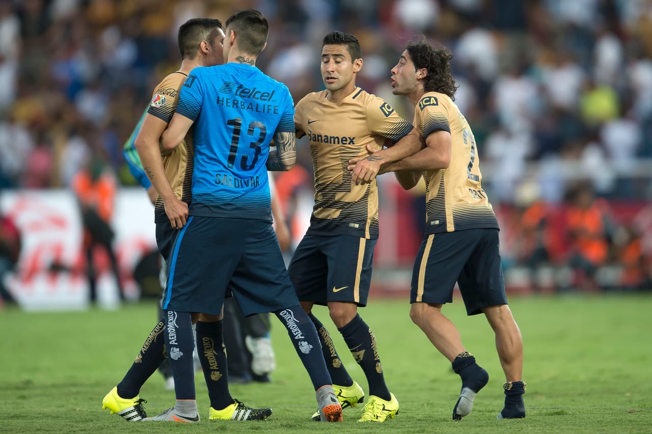 Los futbolistas de Pumas tuvieron una discusión tra la derrota ante Puebla