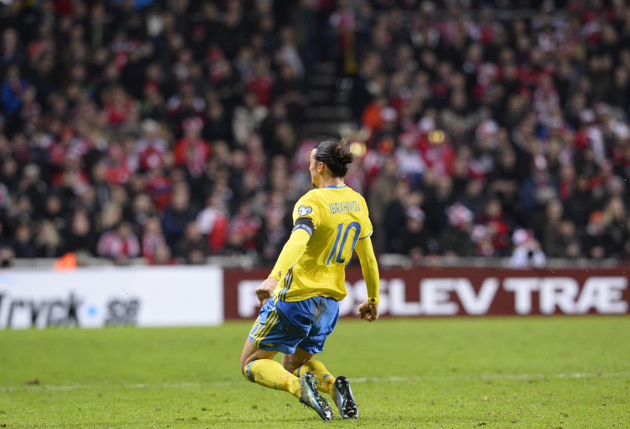 Con 11 goles se consolidó como el goleador de Suecia en esta clasificación.