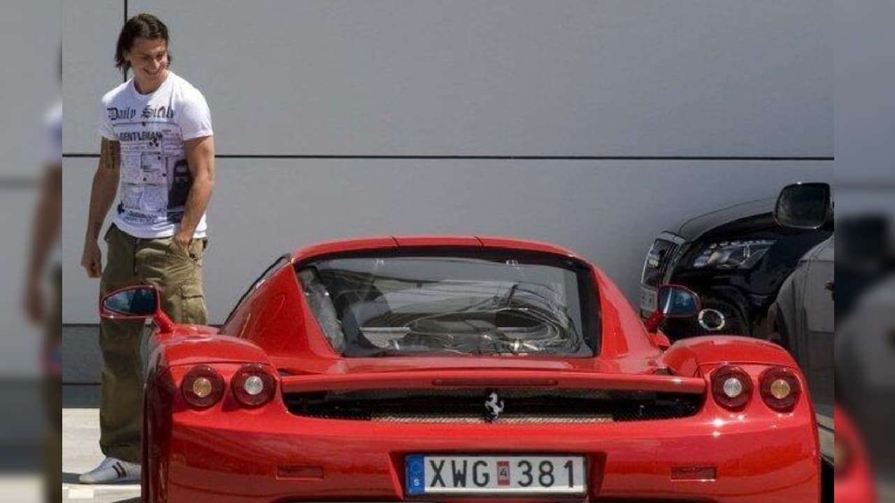 La marca italiana es una de las consentidas de Zlatan, pues en su cochera también cuenta con un Ferrari Enzo y un Ferrari 360 Spider.
