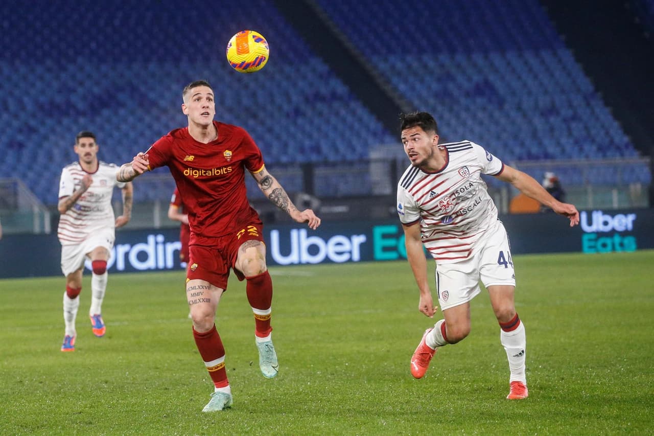 AS Roma se impuso al Cagliari por la mínima tras un cobro de penal de Oliveira, durante la fecha 22 en la Serie A. La Loba de Mourinho suma tres puntos.