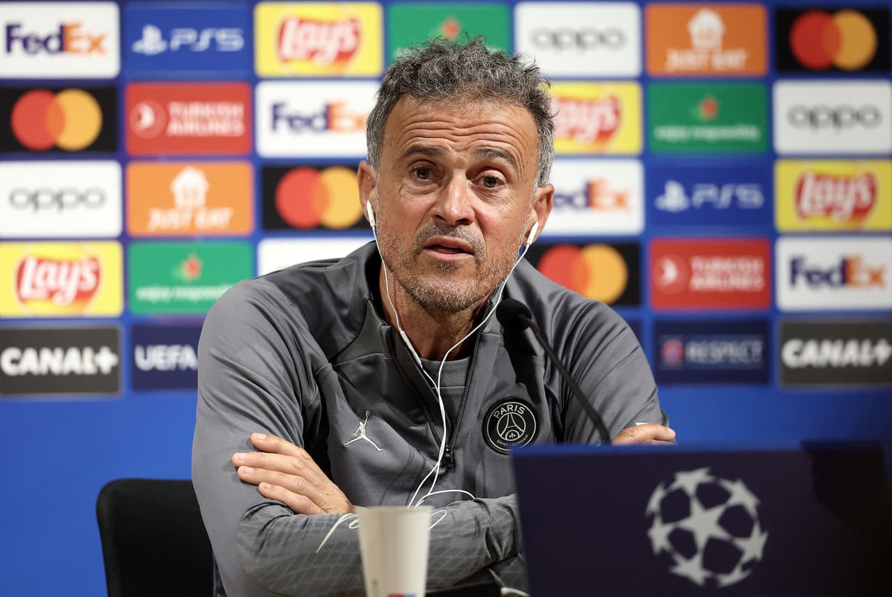 Luis Enrique pide al PSG quitarse obsesión por la Champions League