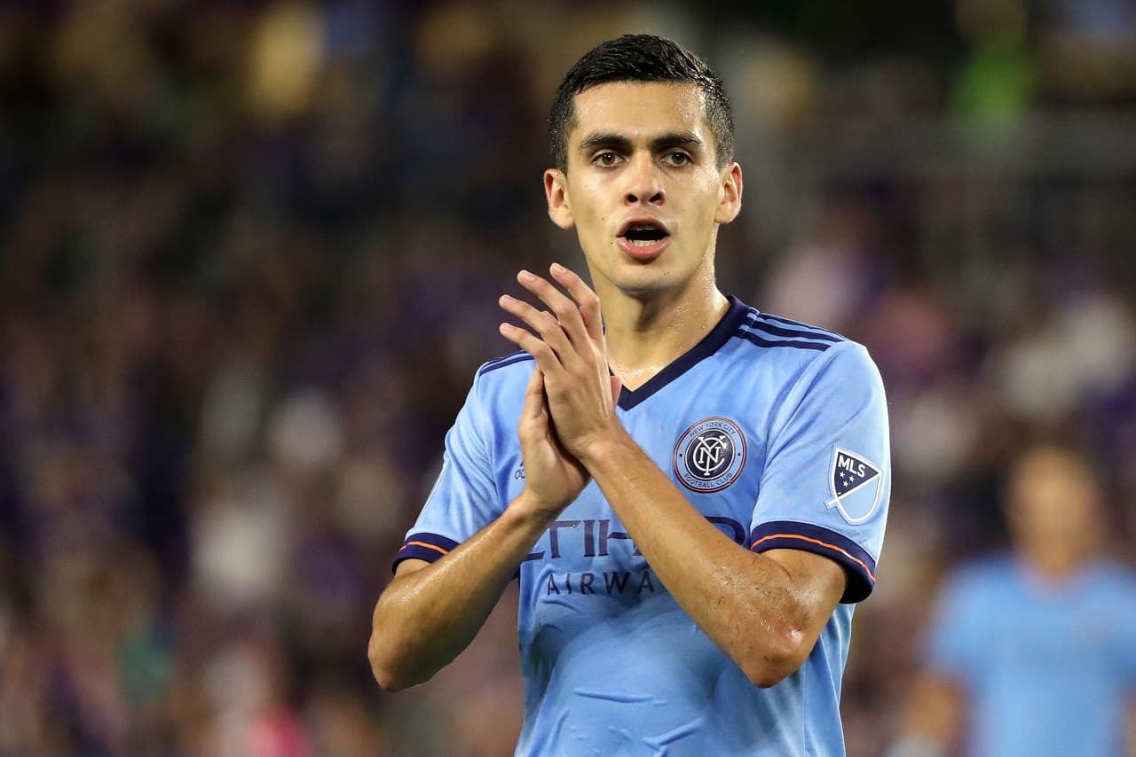 Con 21 años, Jesús Medina es uno de los tres jugadores franquicia de New York City FC. Polivalente en todo el frente de ataque, el volante paraguayo se especializó en jugar como extremo en el equipo celeste. Para MLSsoccer.com está en el octavo puesto. (USA Today Images)