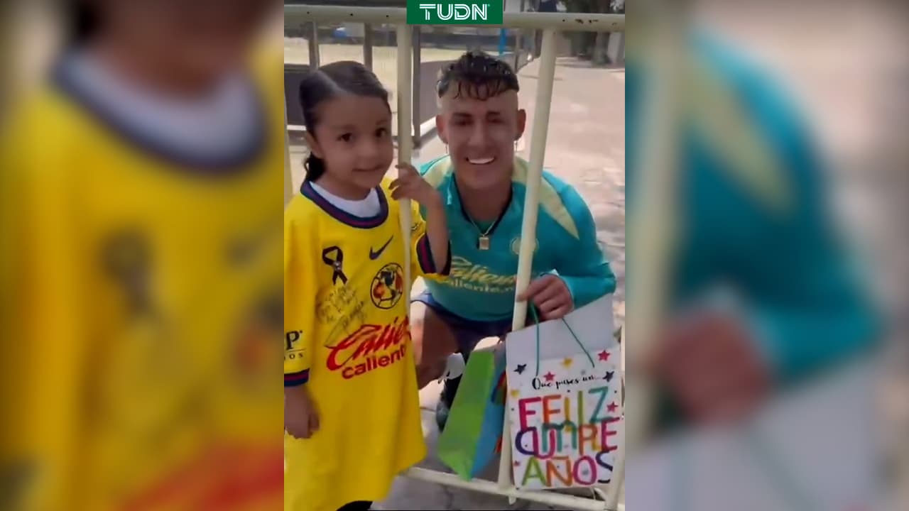 ¡El día que nunca olvidará una pequeña aficionada al América!