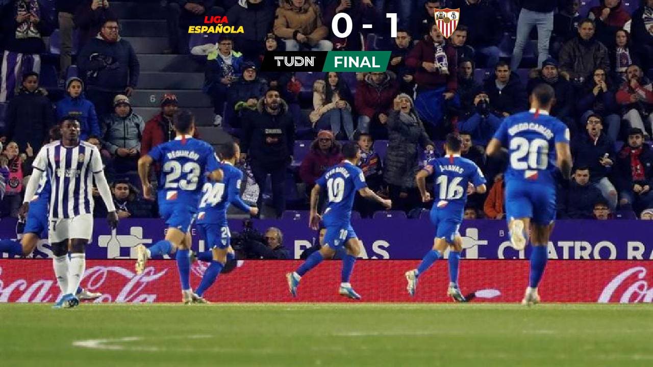 Sin Chicharito, Sevilla derrotó al Valladolid