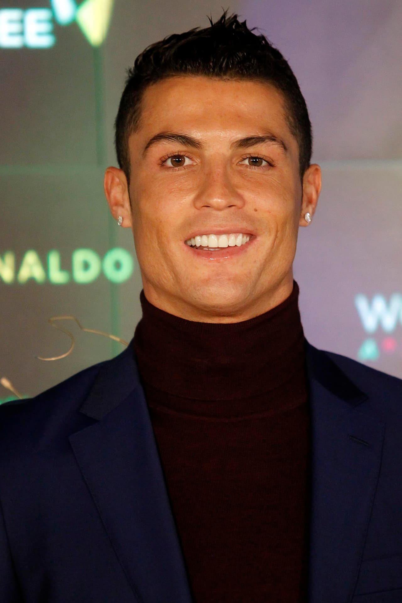 Y el legendario futbolista lució impecable.