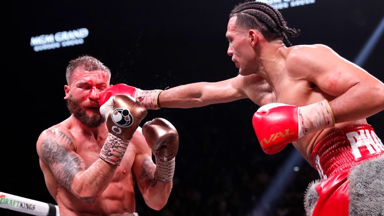 David Benavidez derrota a Caleb Plant en Las Vegas y pide a Canelo Álvarez