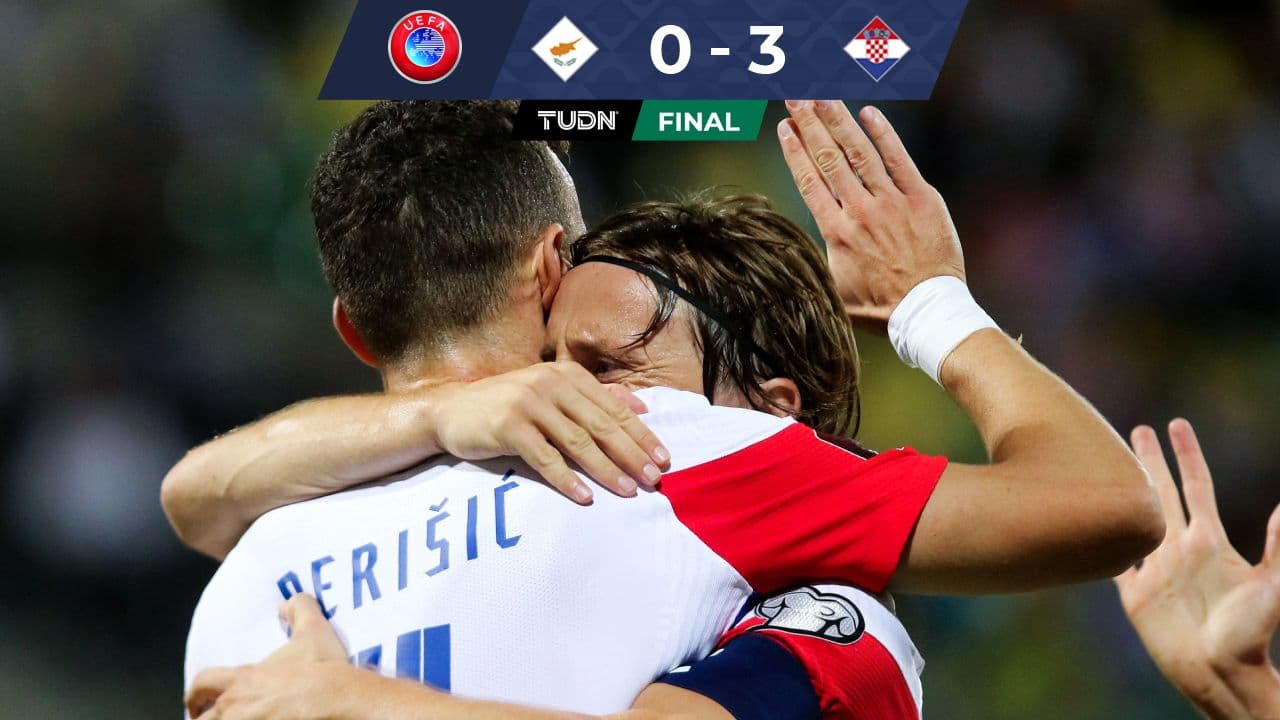 Con asistencia de Luka Modric, Crocia golea a Chipre