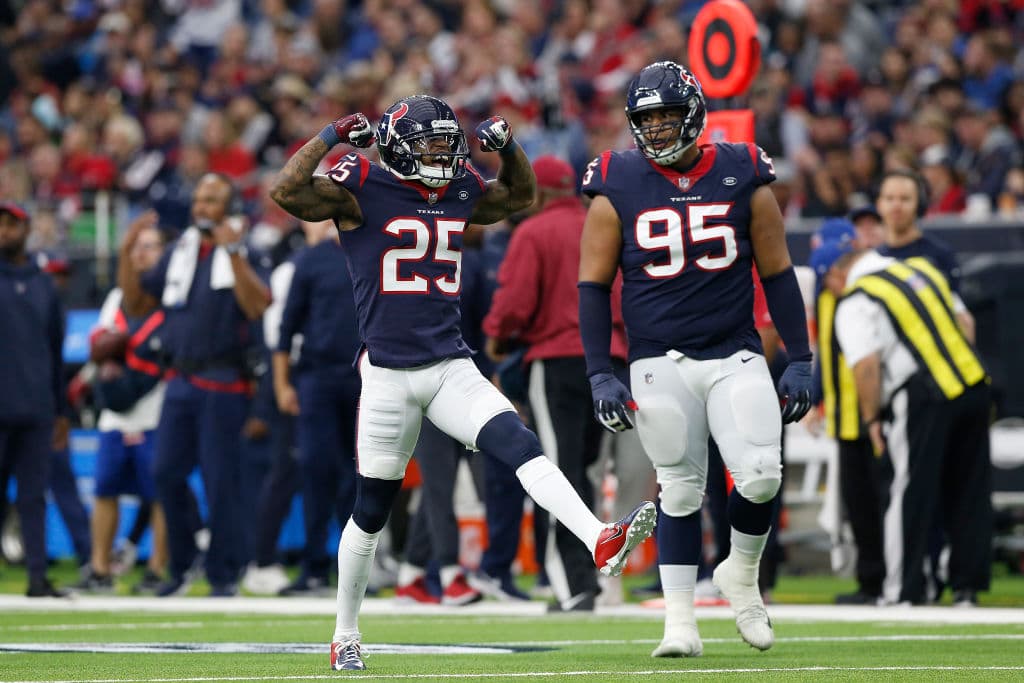 <b>Kareem Jackson, SS Houston</b>. Jackson es el hombre fuerte en el perímetro de los Texans, acumuló 19 pases defendidos, el quinto mejor de la liga, además de dos intercepciones.