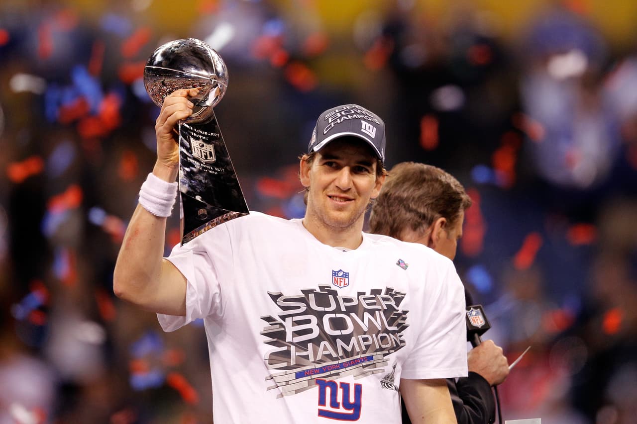Eli Manning se retira de la NFL con 39 años pero lo hace como campeón del Super Bowl tras conseguirlo dos ocasiones (XLII y XLVI).