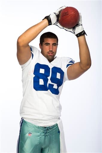 El TE de los Dallas Cowboys entra a su tercer año en la NFL este 2015, checa sus mejores imágenes (AP-NFL).