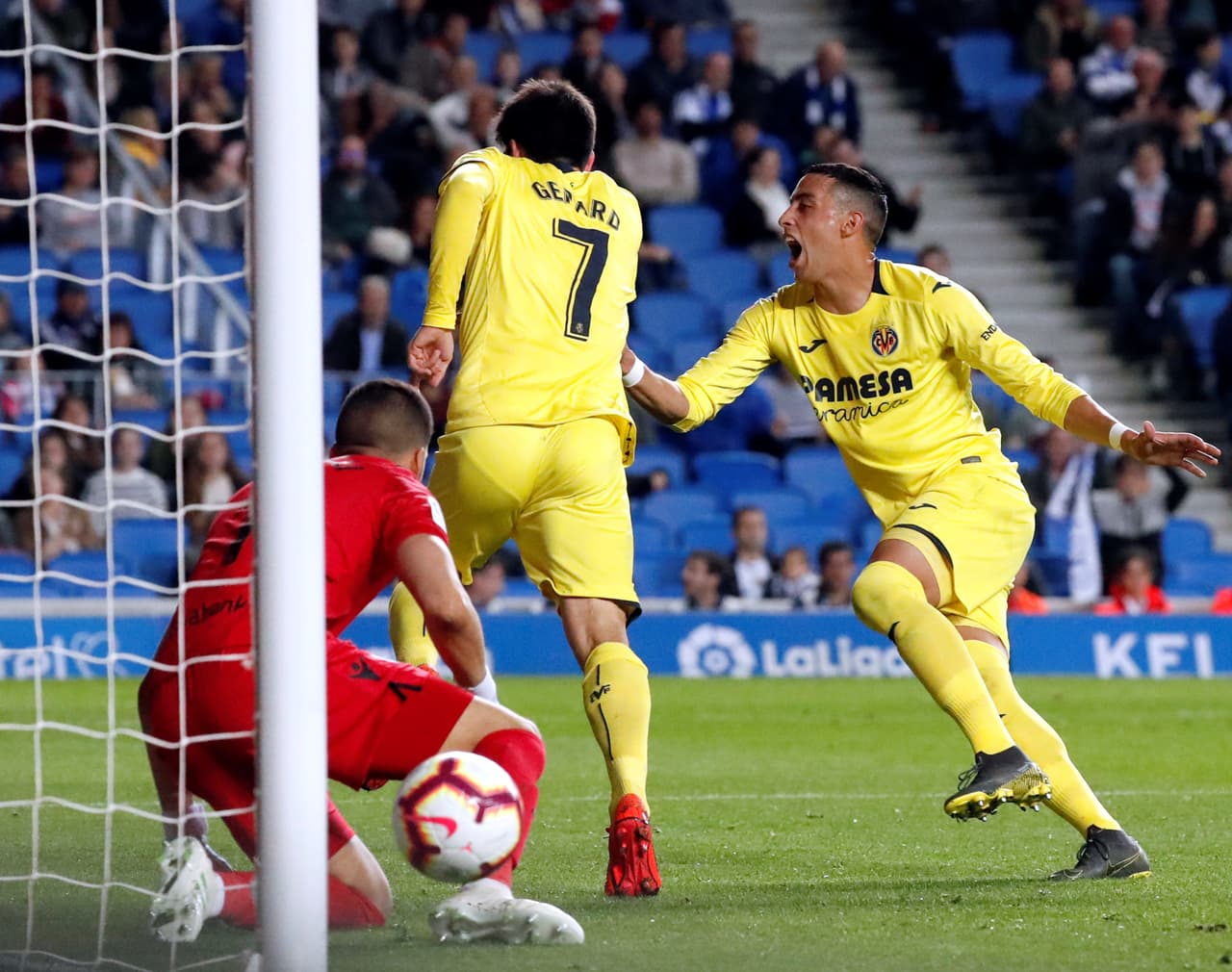 Villarreal derrotó 1-0 de visita en el estadio Anoeta a Real Sociedad, que no contó con el mexicano Héctor Moreno, y se aleja del descenso en la Jornada 34 de la Liga de España.