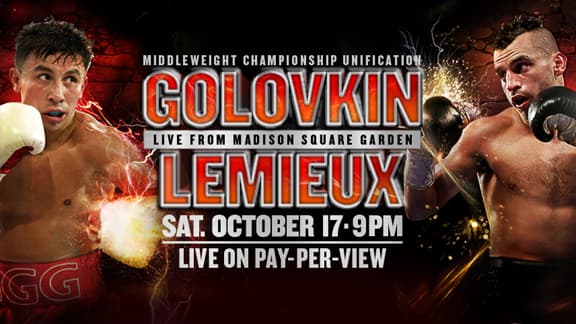 Golovkin vs Lemieux