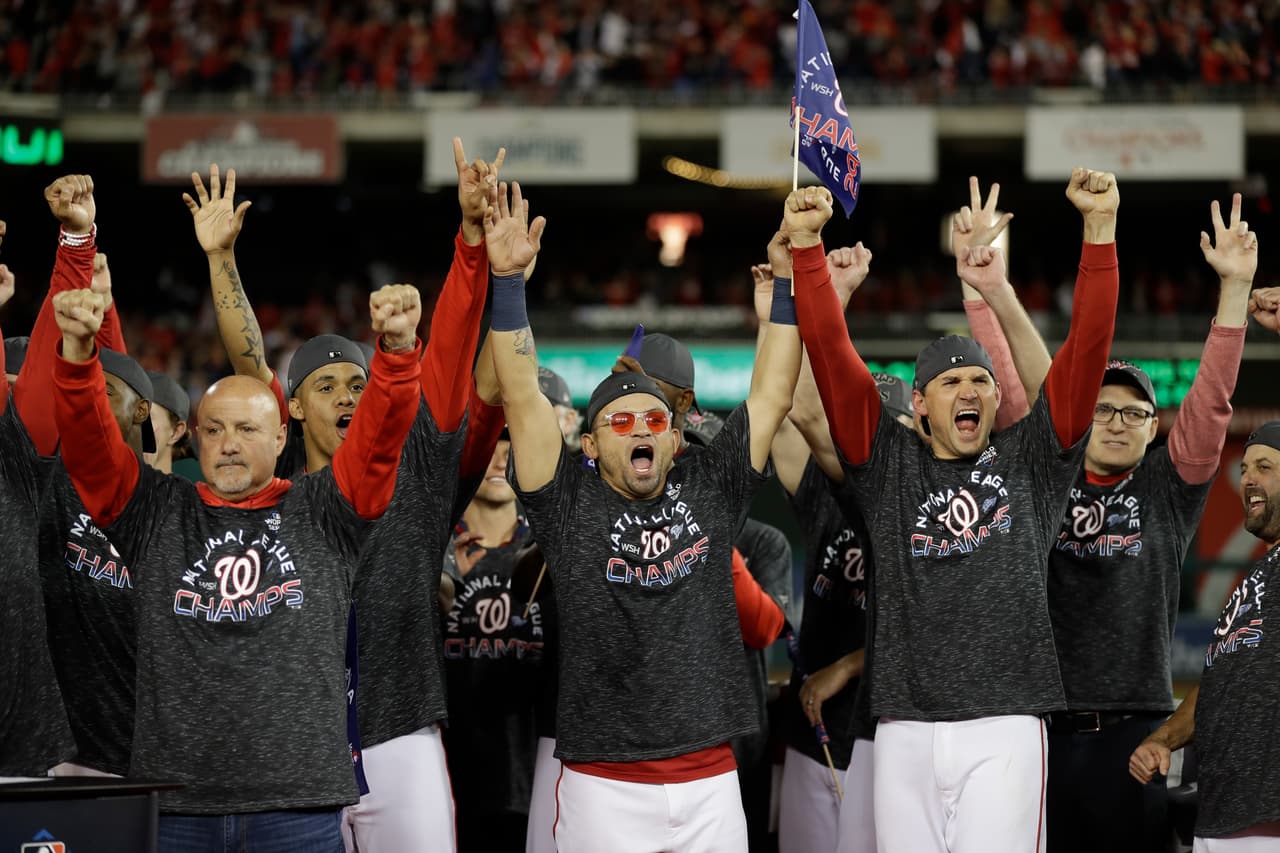 Con un marcador de 7-4, Washington Nationals pasan por primera vez a la Serie Mundial.