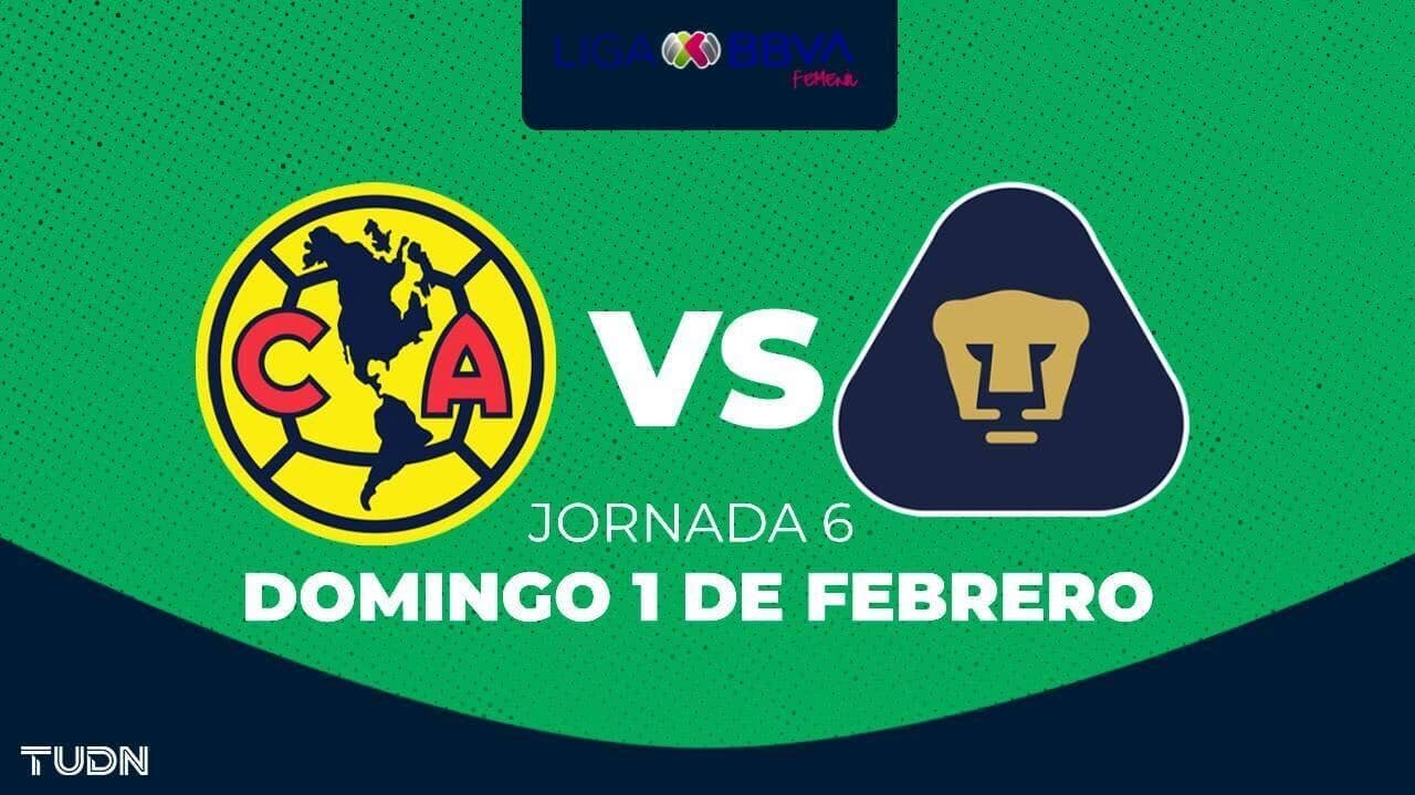 Por el liderato: Así puedes ver América vs. Pumas de Liga MX Femenil
