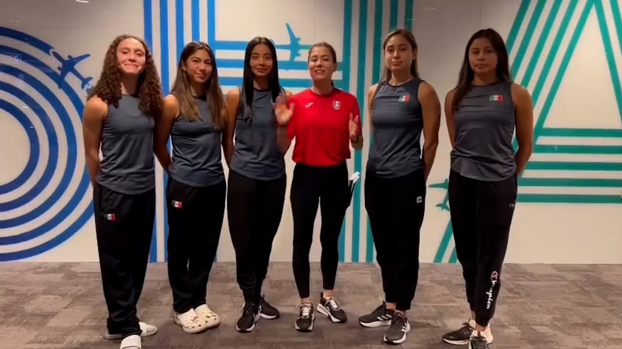 Selección mexicana de gimnasia rítmica en Israel es rescatada por guerra