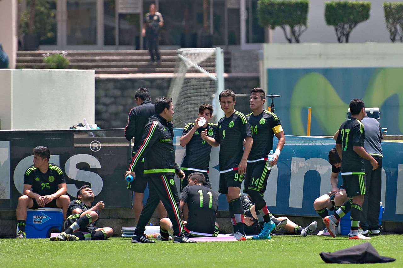 El Tri Sub 22 empató con Cruz Azul y rompe concentración